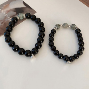 Парные браслеты ночной дозор с жемчужным акцентом R42277