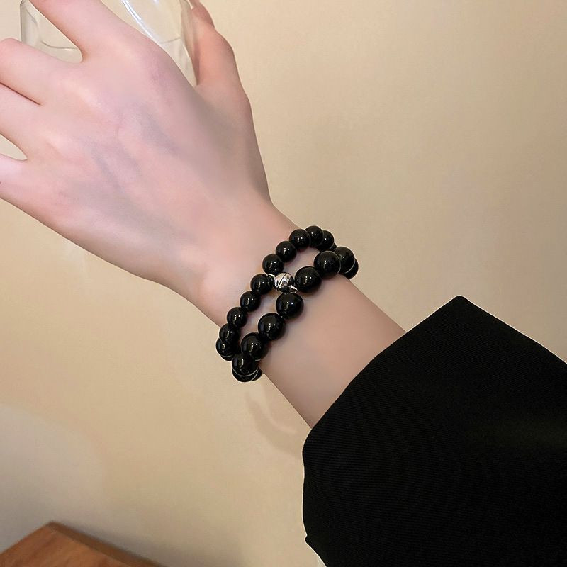 Парные браслеты ночной дозор с жемчужным акцентом R42277