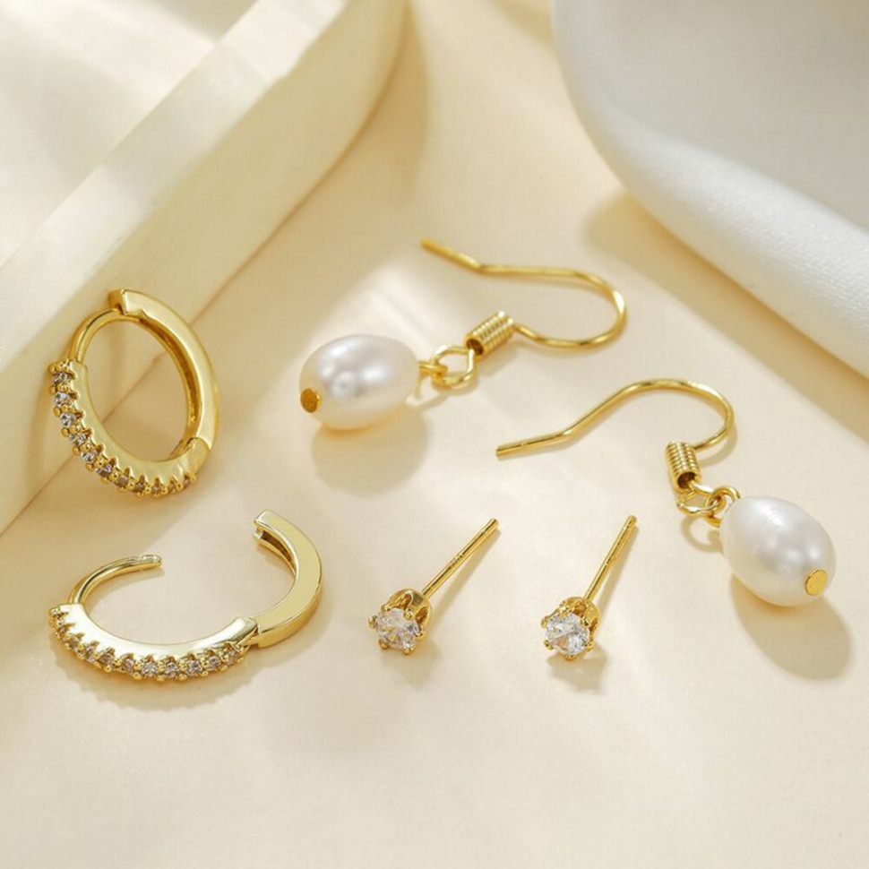 Ювелирный комплект серег CJH98393