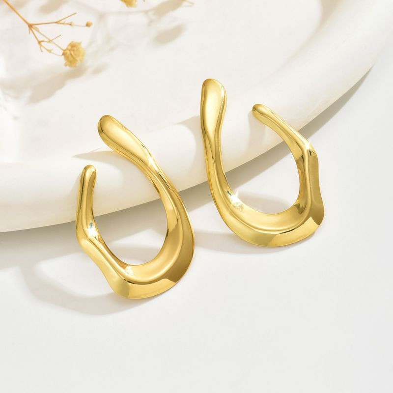 Серьги сталь CJT26573