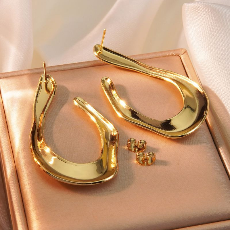 Серьги сталь CJT26573