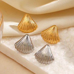 Серьги сталь CJN27812 Серьги сталь CJN27812