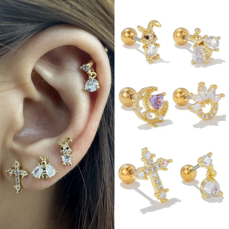 Пирсинг в уши N81746