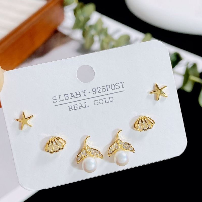 Ювелирный комплект серег CJC98166 Ювелирный комплект серег CJC98166