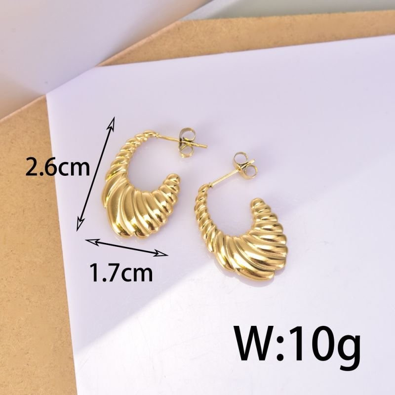 Серьги сталь CJD01935 Серьги сталь CJD01935