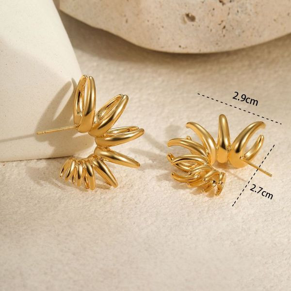 Серьги сталь CJL83710