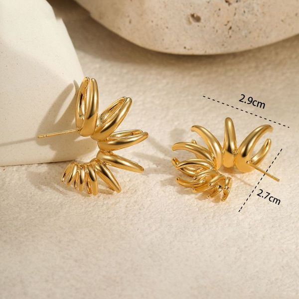 Серьги сталь CJL83710