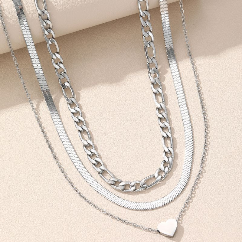 Колье из стали CJL77009