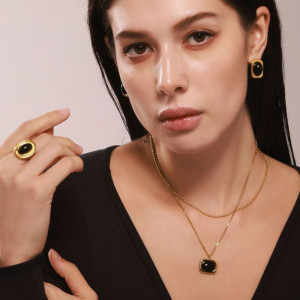 Колье из стали CJL24741 Колье из стали CJL24741