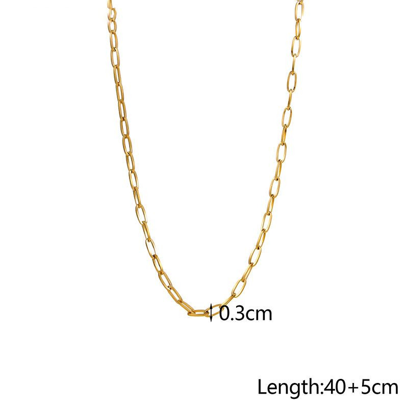 Колье из стали CJL32421