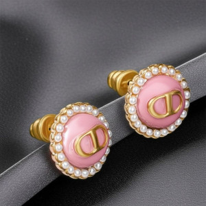 Серьги ювелирный сплав с жемчугом 1J11989CJJ Серьги ювелирный сплав с жемчугом 1J11989CJJ