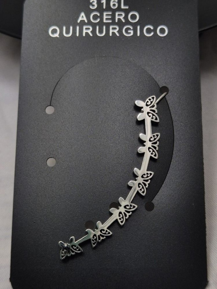 Миниатюрный кафф Бабочки 1J11031CJJ