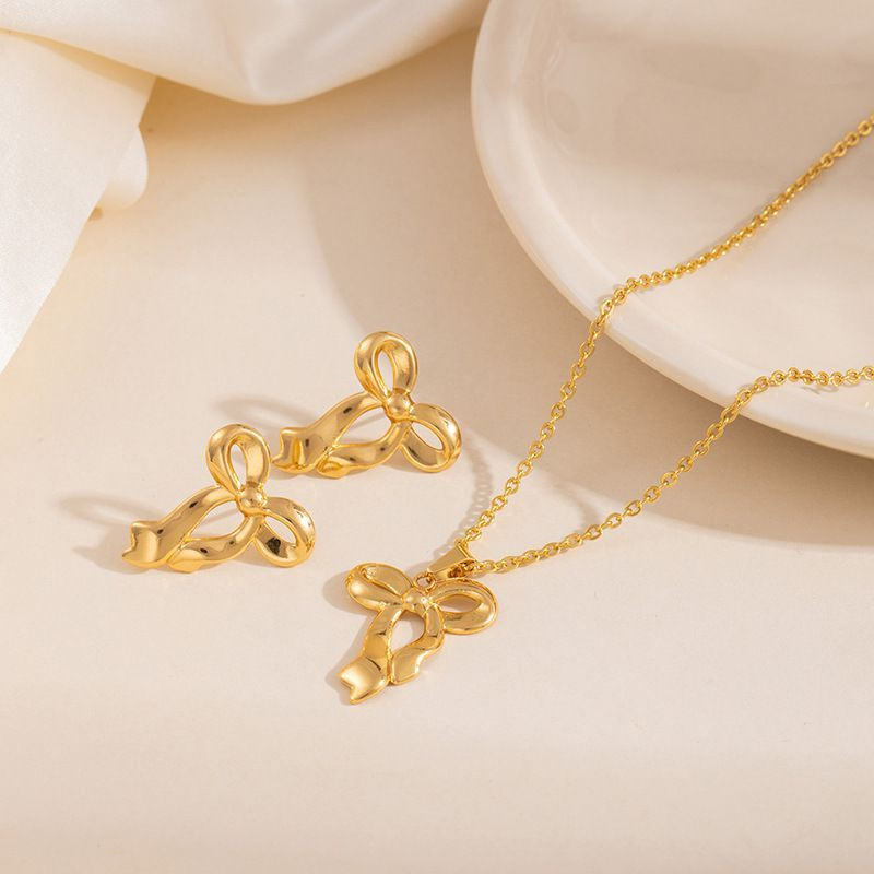 Стальной комплект бижутерии CJT22622