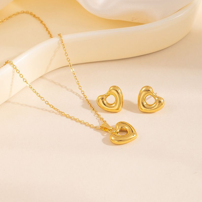 Стальной комплект бижутерии CJT22622