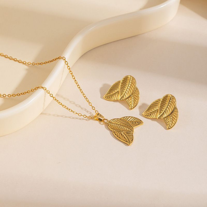 Стальной комплект бижутерии CJT22622