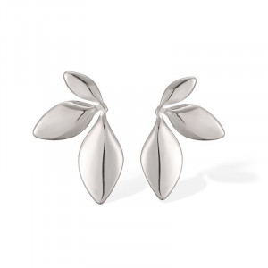 Серьги из стали с геометрией CJV15993