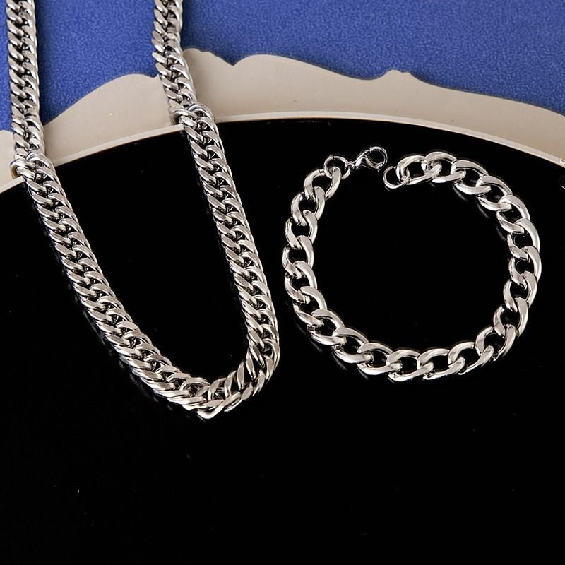 Колье из стали CJC69053