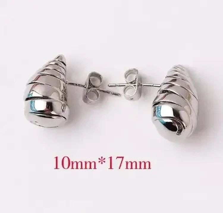 Серьги-гвоздики спираль J10029CJJ