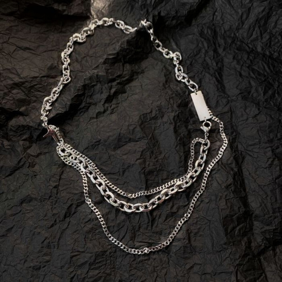 Колье из стали CJH49668