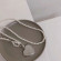 Длинная жемчужная цепочка с кулоном-зеркалом DNS11147CJJ
