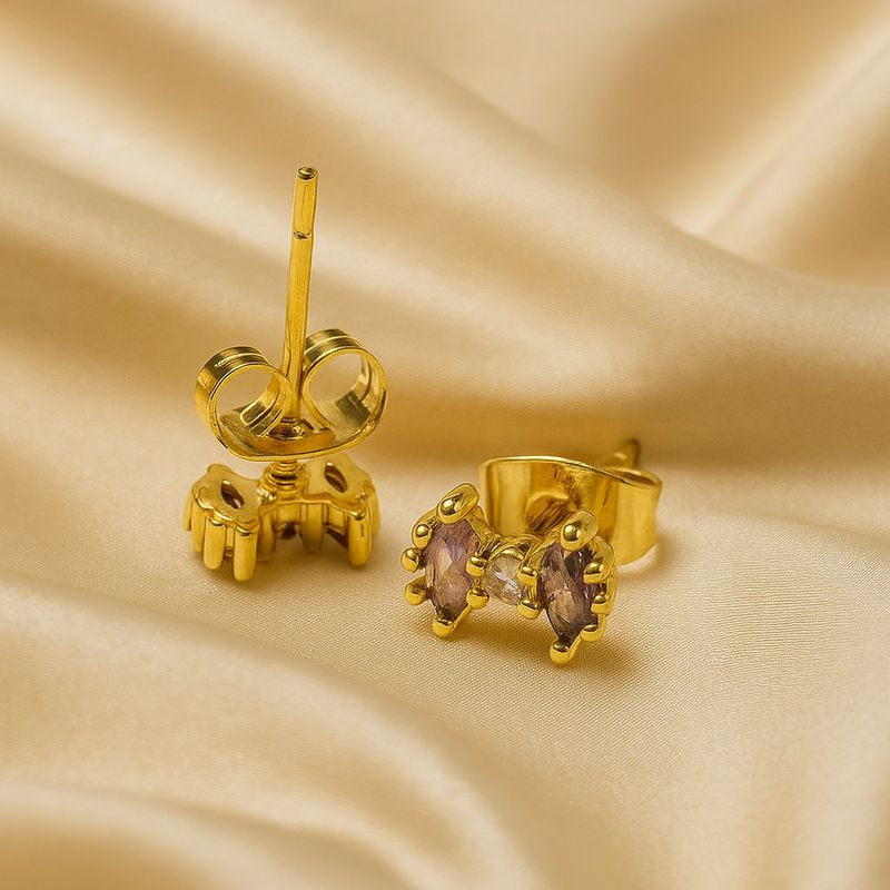 Серьги медь с напылением золотом J11013CJJ Серьги медь с напылением золотом J11013CJJ