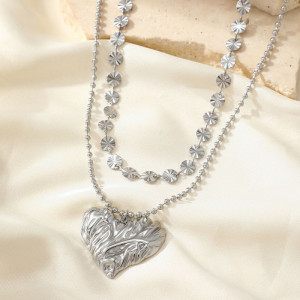 Колье из стали CJM03765