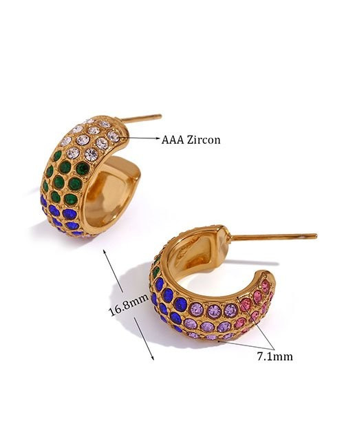 Серьги сталь Z52814