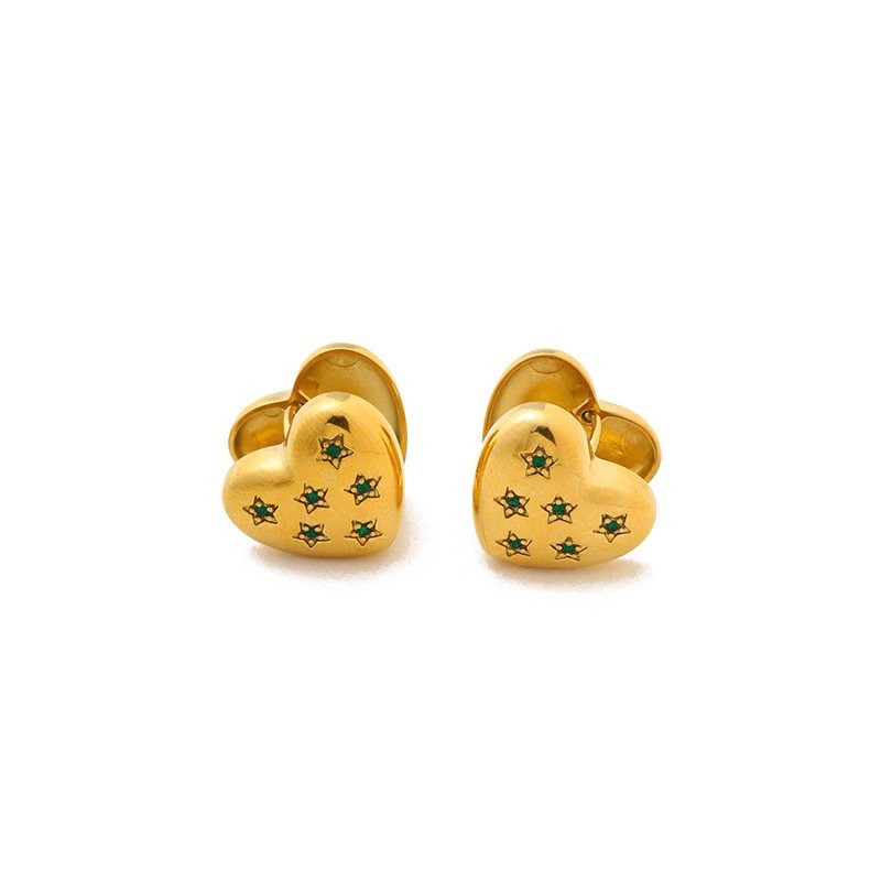 Серьги сталь CJD91806
