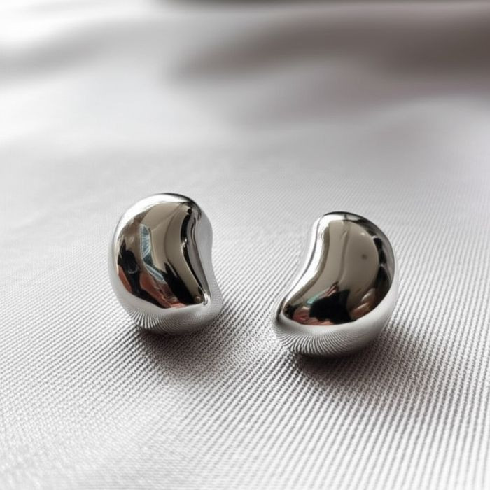 Серьги медицинская сталь J10469CJJ