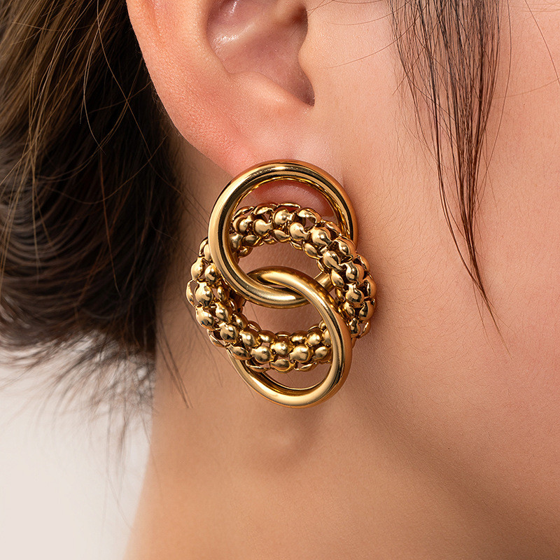 Серьги сталь CJR81717