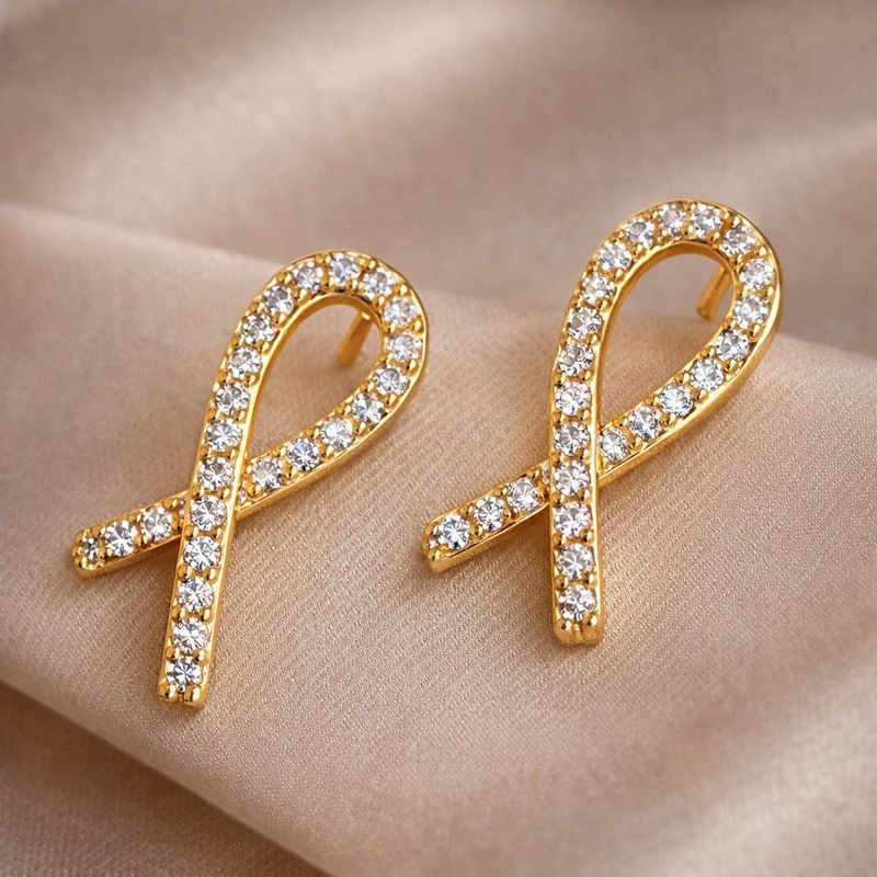 Серьги-гвоздики ювелирный сплав 1J12311CJJ