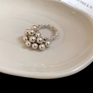 Серебряное кольцо с геометрией CJZ16318