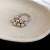 Серебряное кольцо с геометрией CJZ16318