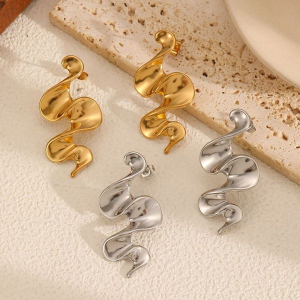 Серьги сталь CJL88369