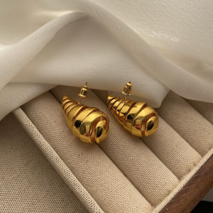 Серьги-гвоздики пчёлы J10032CJJ