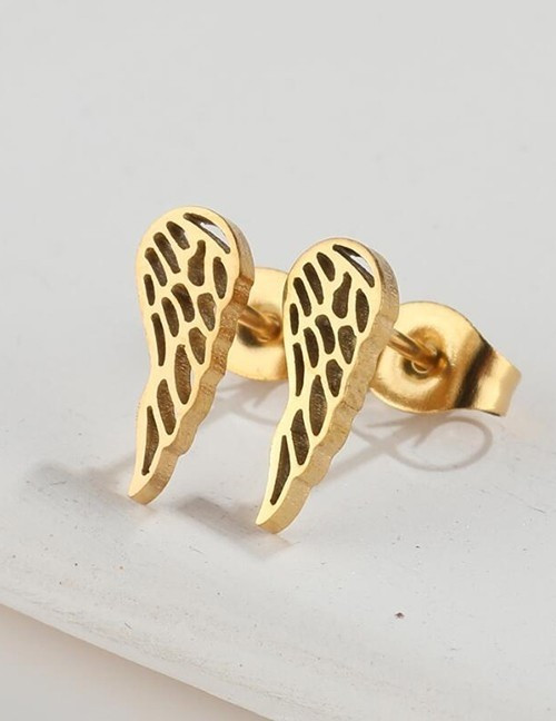 Стальные серьги R35579