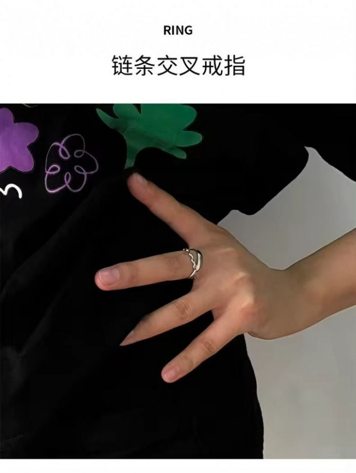 Кольцо медицинская сталь J10335CJJ Кольцо медицинская сталь J10335CJJ