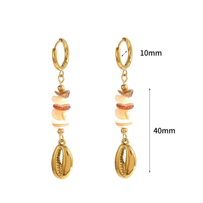 Серьги сталь CJN31980 Серьги сталь CJN31980