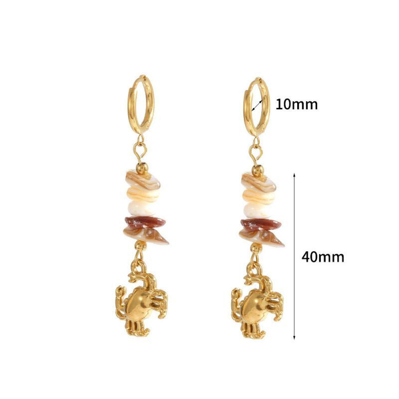 Серьги сталь CJN31980 Серьги сталь CJN31980