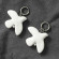 Серьги-подвески «Белые птицы» 1J11908CJJ