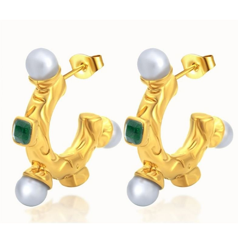 Серьги сталь CJC69135 Серьги сталь CJC69135