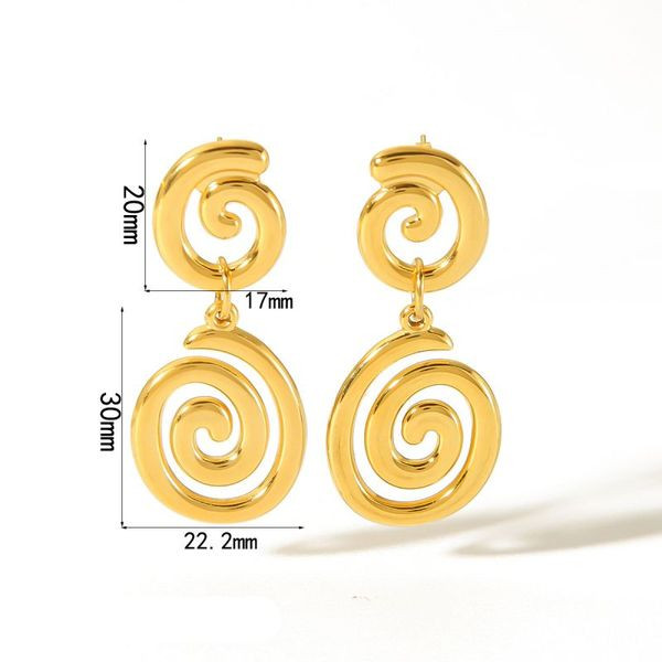 Серьги сталь CJL88375 Серьги сталь CJL88375