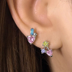 Серьги медь с напылением золотом J11016CJJ Серьги медь с напылением золотом J11016CJJ