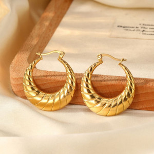 Серьги сталь CJM03748 Серьги сталь CJM03748