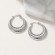 Серьги сталь CJM03748 Серьги сталь CJM03748