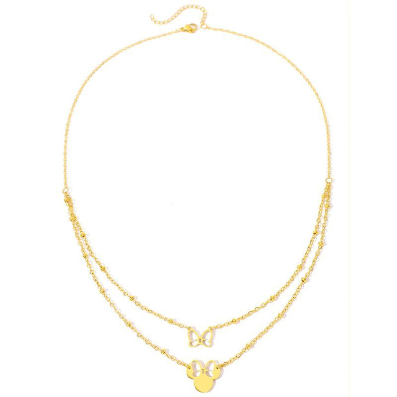 Колье из стали CJM03778