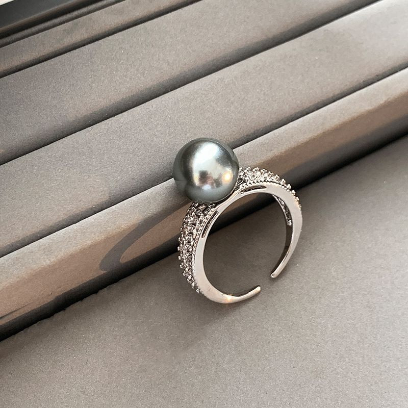 Кольцо с жемчужной вставкой CJT11252 Кольцо с жемчужной вставкой CJT11252