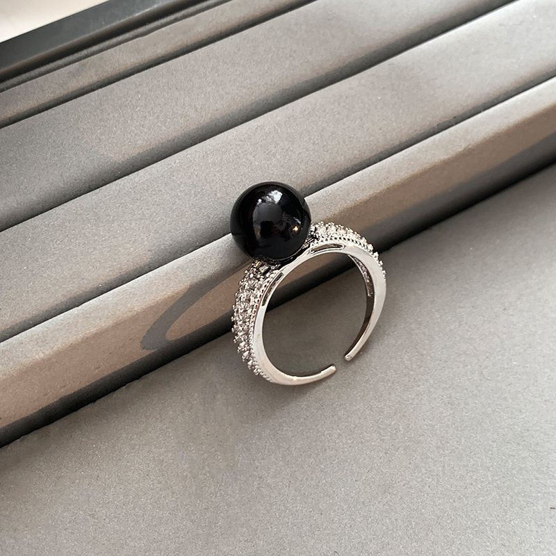 Кольцо с жемчужной вставкой CJT11252 Кольцо с жемчужной вставкой CJT11252