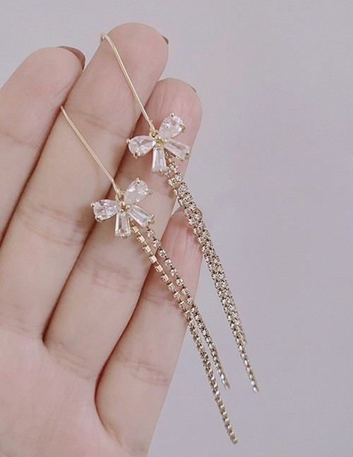 Корейские серьги P92756