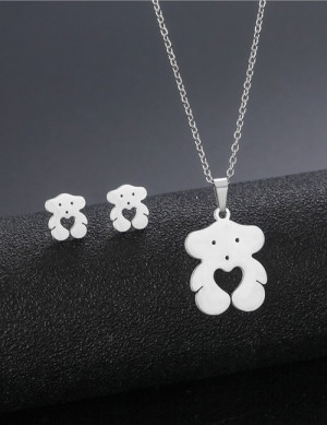 Комплект бижутерии сталь S45189